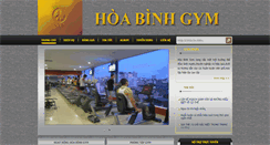Desktop Screenshot of hoabinhgym.com