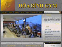 Tablet Screenshot of hoabinhgym.com